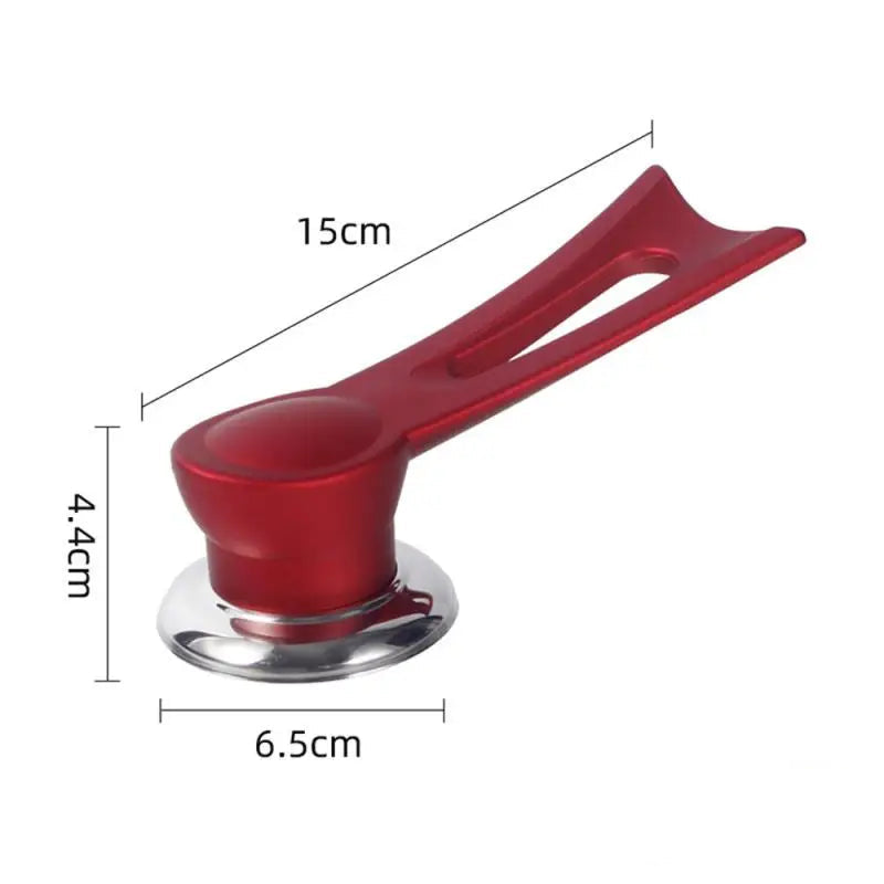 Replacement Handle For Pot Lid - Wooden Design With Stainless Steel Base