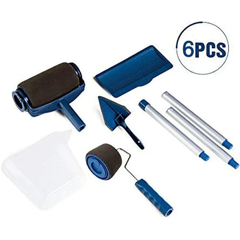 Paint Roller Set With Accessories ( 6 Pieces )