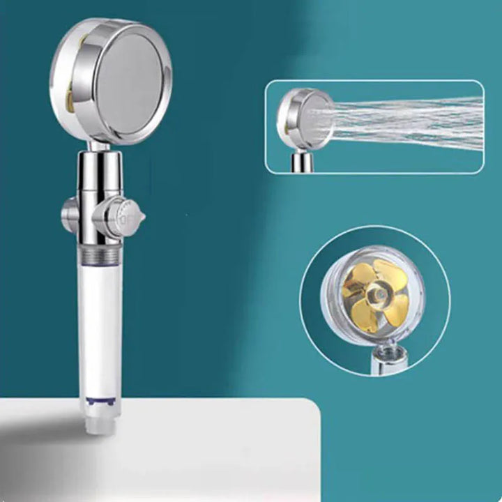 360 ° Swivelling Shower Head With Water Saving & High Pressure Function