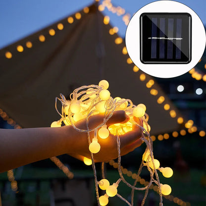 Solar - Powered Fairy Lights For Outdoor Use