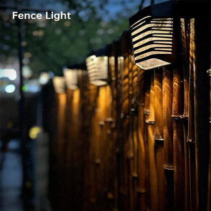 Solar Led Garden Wall Lamp - Solar - Powered Outdoor Lighting For Patio And Garden