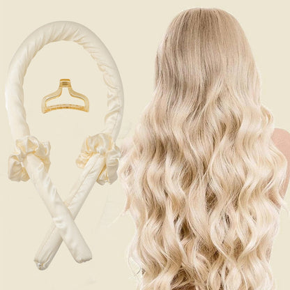 Silky Curls Without Heat - Flexible Curler For Soft Waves