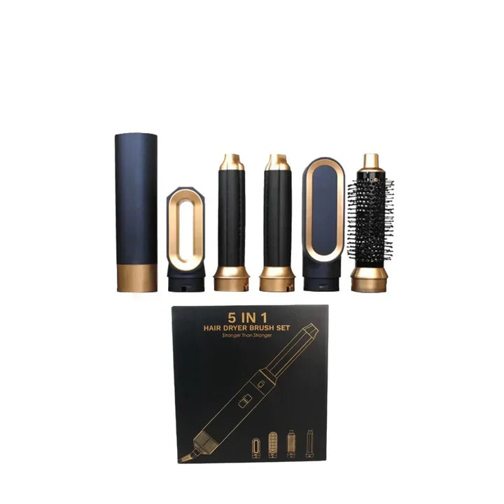 5-in-1 Hair Straightener And Styler  With Ion Technology For Shiny Hair