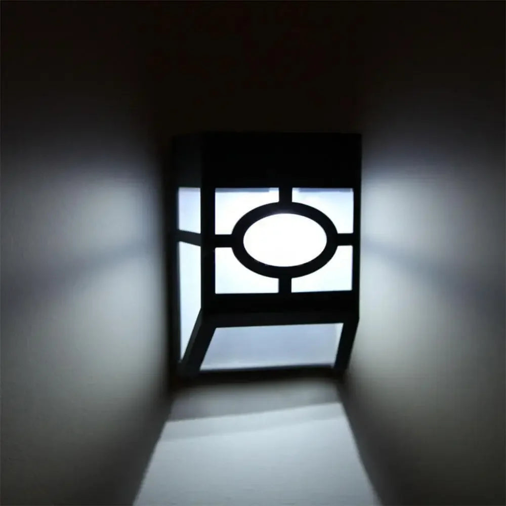 Solar Wall Light with Led - Modern Outdoor Lighting for Garden & Terrace , Wall Lights