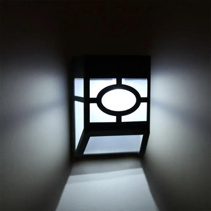 Solar Wall Light with Led - Modern Outdoor Lighting for Garden & Terrace , Wall Lights