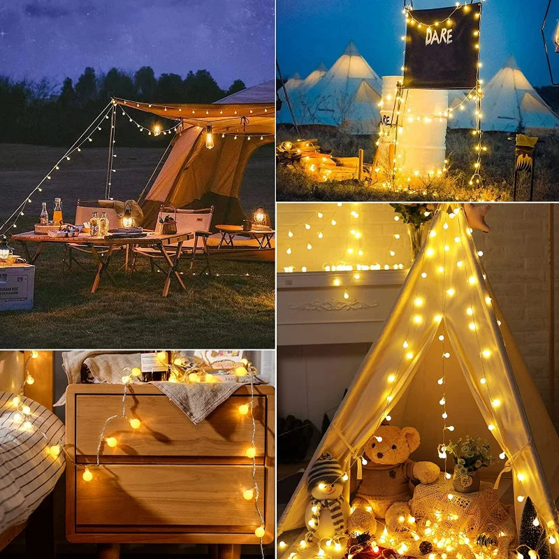 Solar - Powered Fairy Lights For Outdoor Use