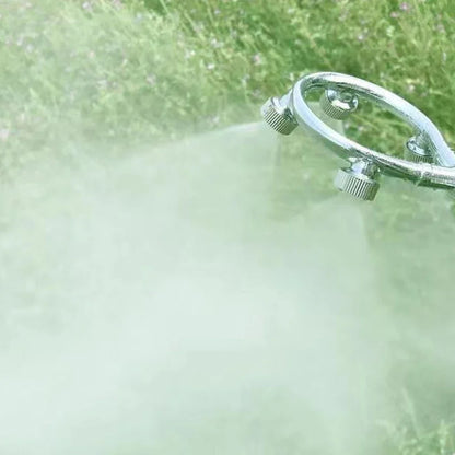 High Pressure Stainless Steel Ring Multi - Nozzle Nozzle - Efficient Spray Attachment for Garden Irrigation
