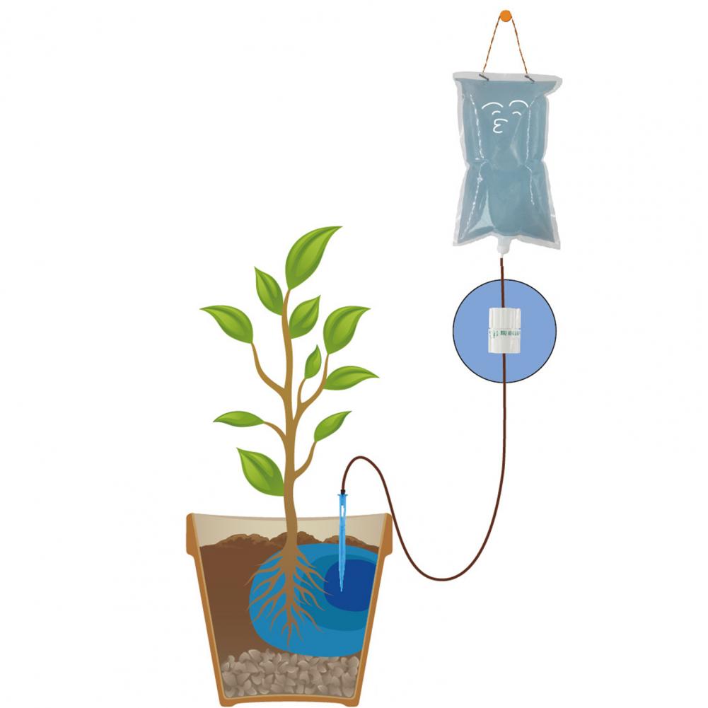Water Bag Automatic Watering Device - Drip Irrigation for Easy Plant Care