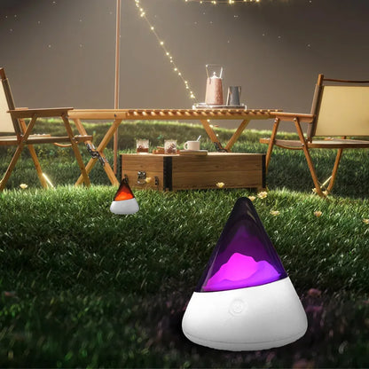 Wireless LED Iceberg Night Light - Modern Design For Relaxed Lighting
