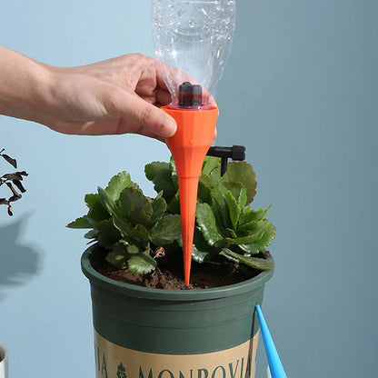 Plant Watering Spike for Bottles - Automatic Drip Irrigation for Garden Plants