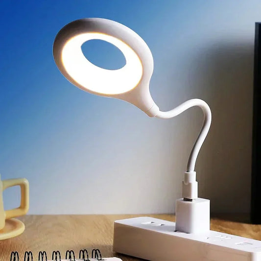 Compact And Rechargeable Night Light - Flexible LED Light For Desk And Bedside Table