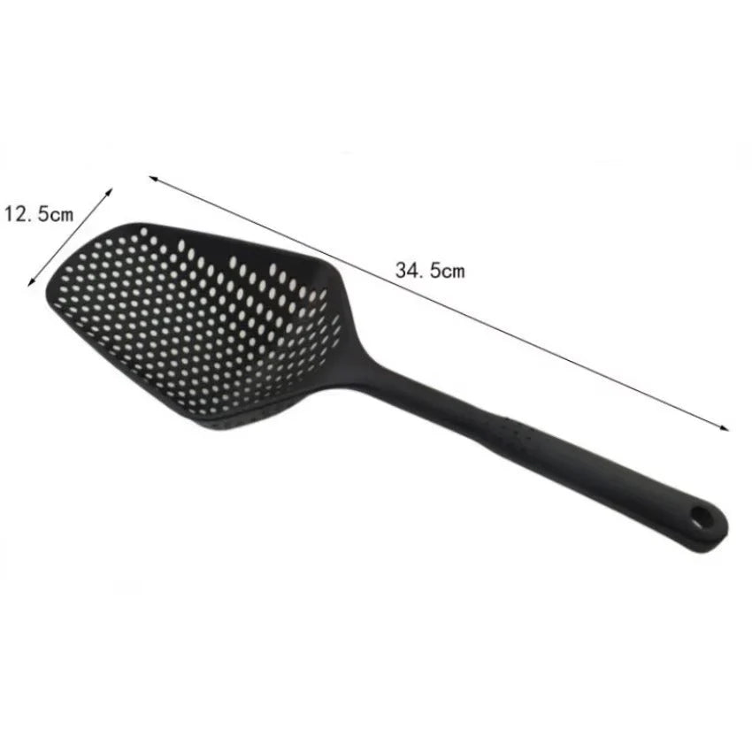 Large PP Kitchen Spoon For Draining Vegetables - Practical Straining Spoon For The Kitchen