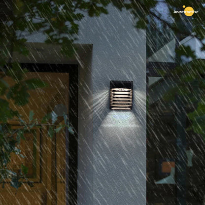 Solar Led Garden Wall Lamp - Solar - Powered Outdoor Lighting For Patio And Garden