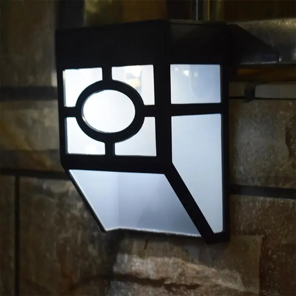 Solar Wall Light with Led - Modern Outdoor Lighting for Garden & Terrace , Wall Lights