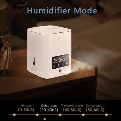 Multifunctional Smart Hydroponic Plant Pot with Calendar , Diffuser and Desk Lamp