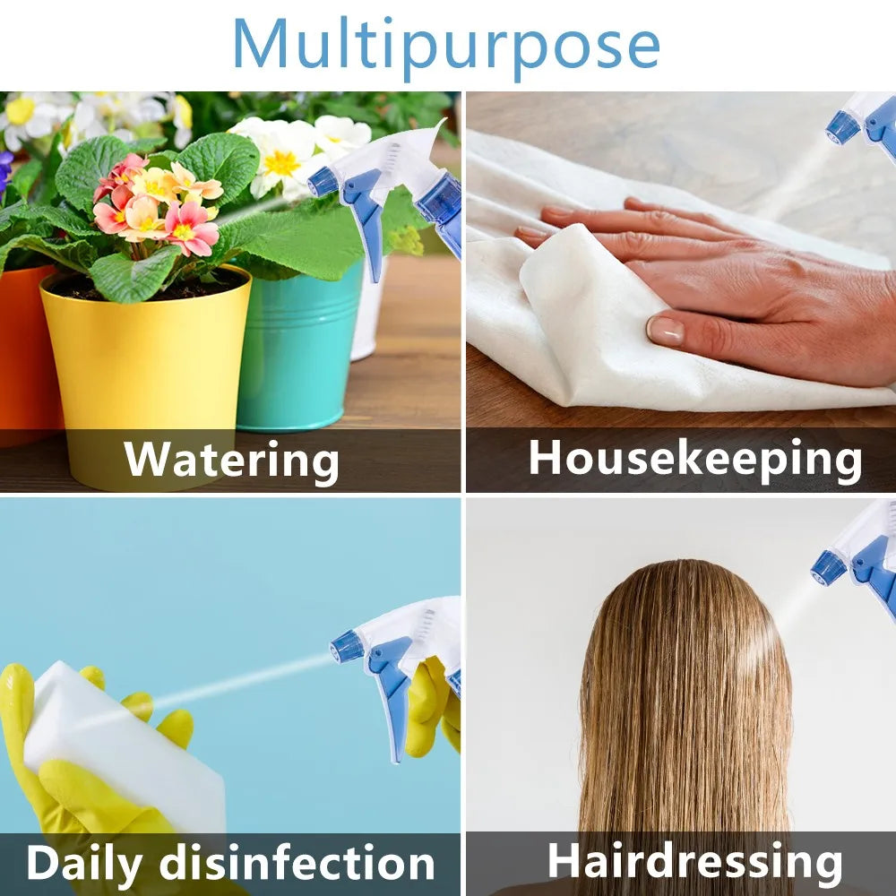 Adjustable Spray Bottle with Ergonomic Handle for Easy Handling and Versatile Use