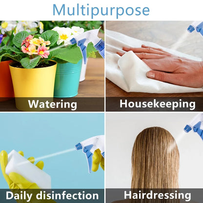 Adjustable Spray Bottle with Ergonomic Handle for Easy Handling and Versatile Use
