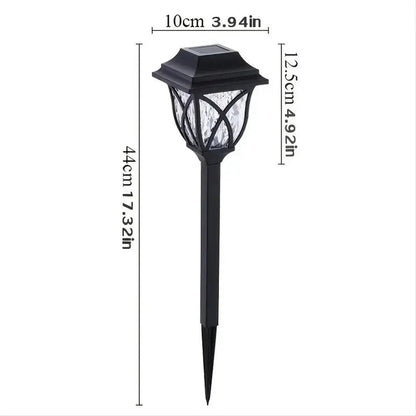 Solar Garden Lighting with Natural Charm - Elegant Lamps for Outdoors