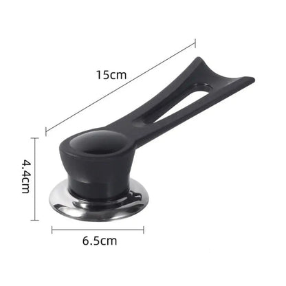 Replacement Handle For Pot Lid - Wooden Design With Stainless Steel Base