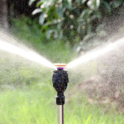 Automatic Rotating Garden Sprinkler with Retractable Tripod for the Garden