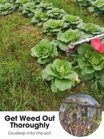 Weed Remover Head Attachment - Efficient Lawn Care Tool for Removing Weeds