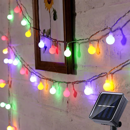 Solar - Powered Fairy Lights For Outdoor Use