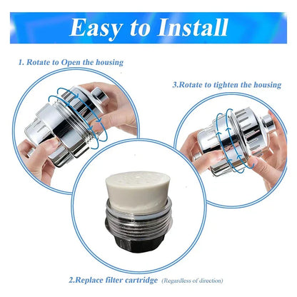 Set Of 5 Replacement Shower Filter Cartridges