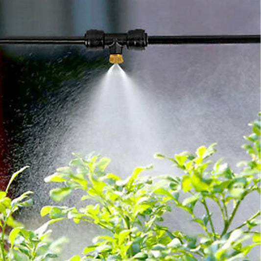 Watering System for the Garden - Drip Irrigation Kit with Adjustable Spray Head and Accessories