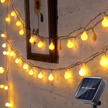 Solar - Powered Fairy Lights For Outdoor Use