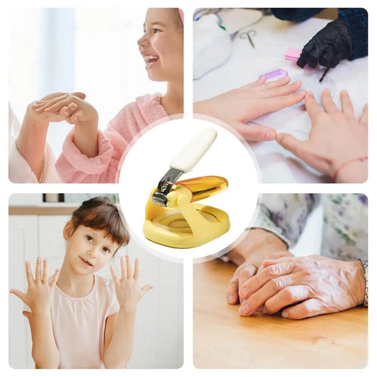 3in1 Nail Clipper with Magnifying Glass and Light