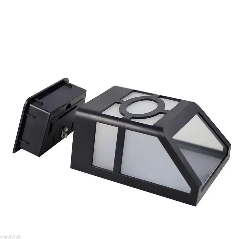 Solar Wall Light with Led - Modern Outdoor Lighting for Garden & Terrace , Wall Lights