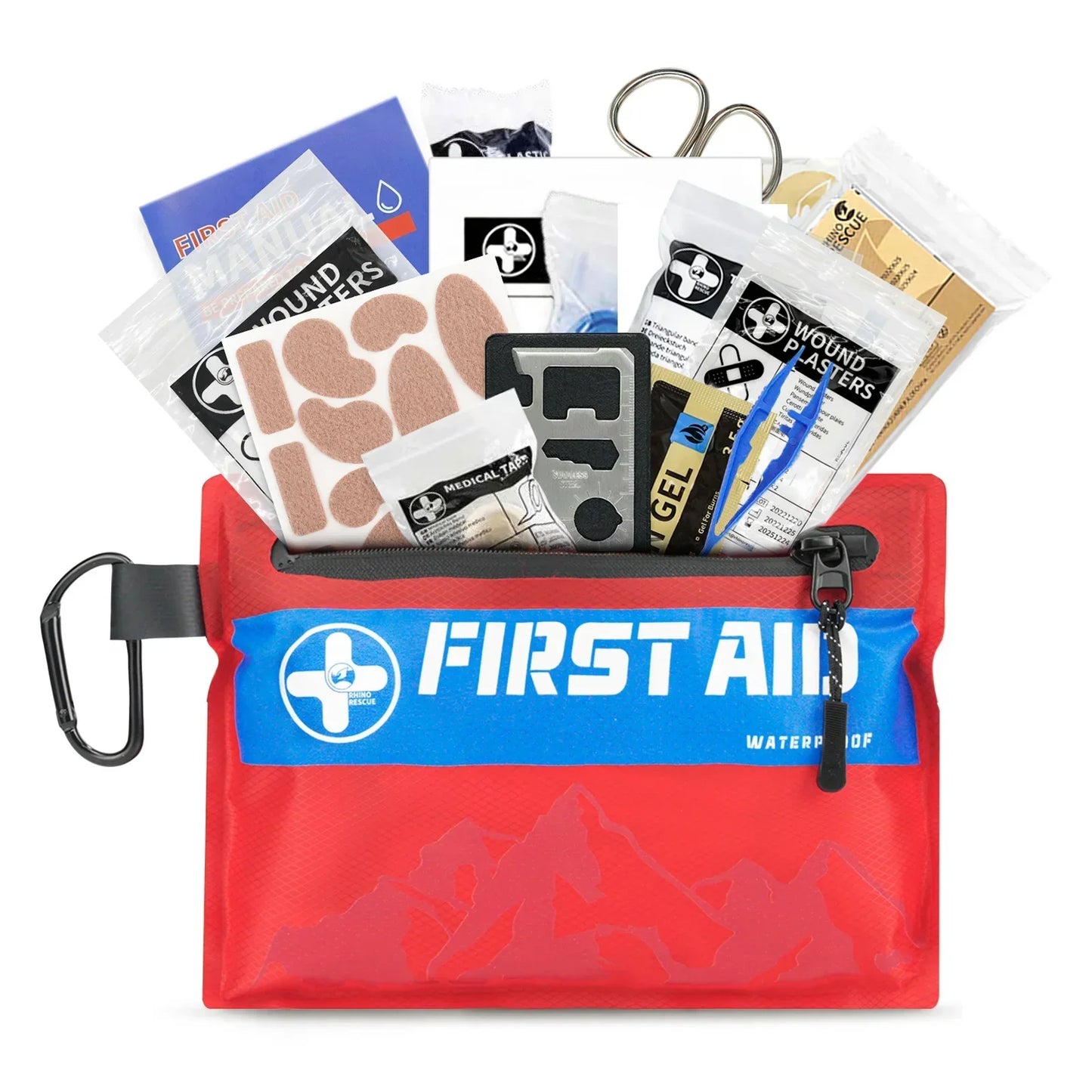 Waterproof First Aid Emergency Kit - Practical First Aid Kit For Outdoor And Travelling
