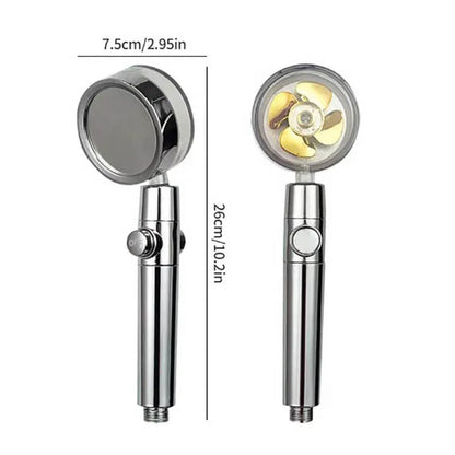 360 ° Swivelling Shower Head With Water Saving & High Pressure Function