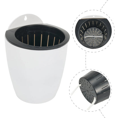 Self - Watering Hanging Plant Pot - Modern Flower Pot for Wall Mounting