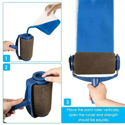 Paint Roller Set With Accessories ( 6 Pieces )