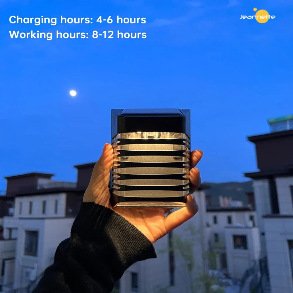 Solar Led Garden Wall Lamp - Solar - Powered Outdoor Lighting For Patio And Garden
