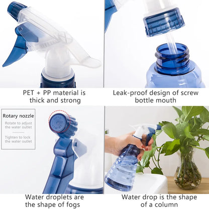 Adjustable Spray Bottle with Ergonomic Handle for Easy Handling and Versatile Use