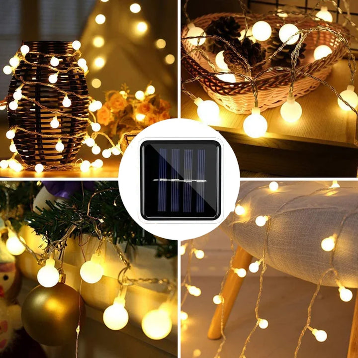 Solar - Powered Fairy Lights For Outdoor Use