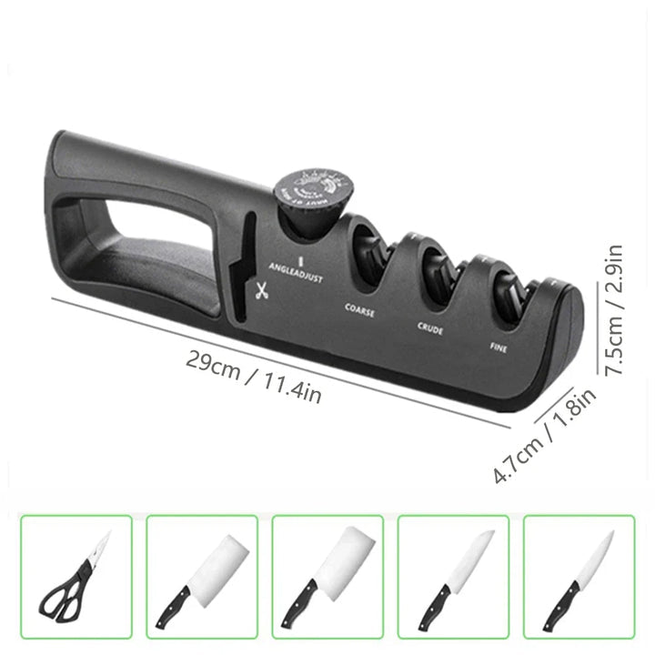 Multifunctional 4 - In-1 Knife Sharpener - Professional Sharpener ( 1 + 1 Free )