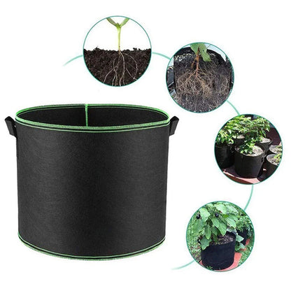Fleece Plant Sack - Robust Garden Container With Handles For Plants