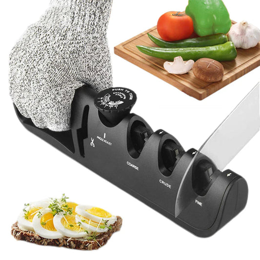 Multifunctional 4 - In-1 Knife Sharpener - Professional Sharpener ( 1 + 1 Free )