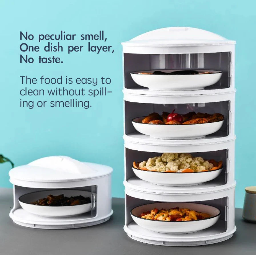 Stackable Multifunctional Food Storage Tin - Space - Saving and Practical Food Storage System