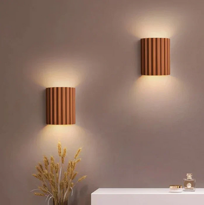 Contemporary Wall Lamp Made Of Resin