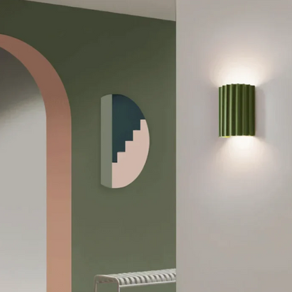 Contemporary Wall Lamp Made Of Resin