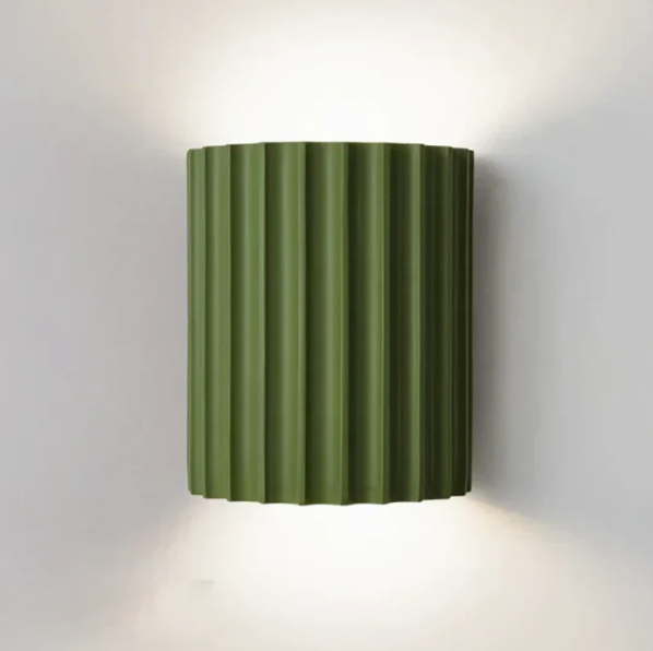Contemporary Wall Lamp Made Of Resin