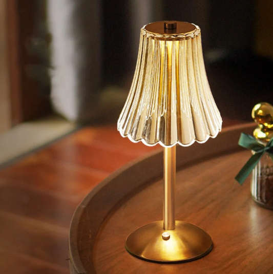 Rechargeable USB LED Table Lamp in Retro Design