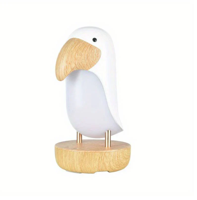Rechargeable Night Lamp In Bird Design