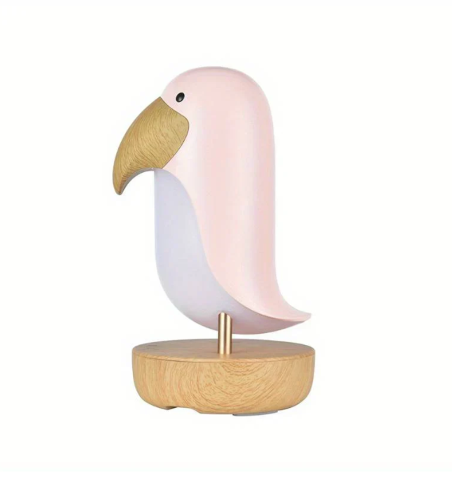 Rechargeable Night Lamp In Bird Design