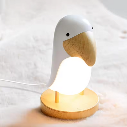 Rechargeable Night Lamp In Bird Design