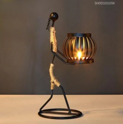 Vintage-Inspired Candle Holder